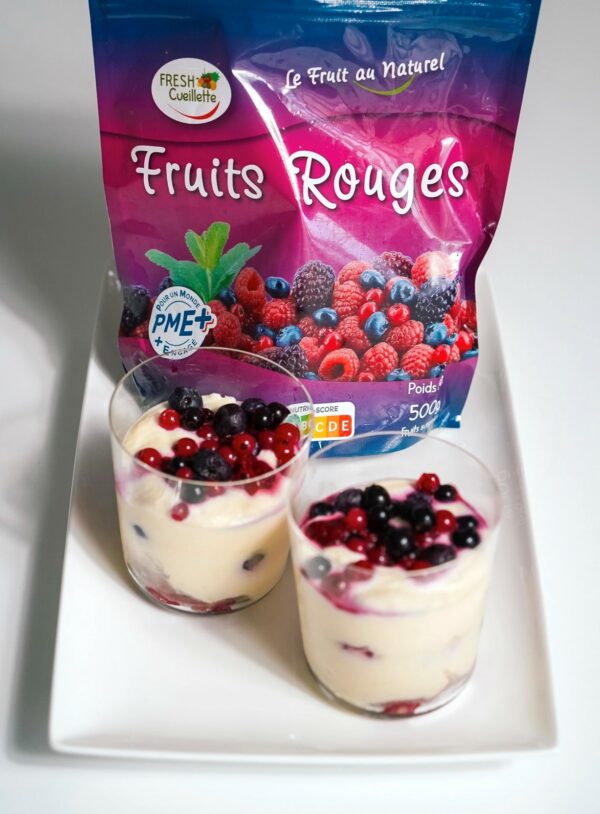 Cocktail de fruits rouges surgelés - 100% naturel – Sachet 500g – Mélange 5 fruits – Image 2