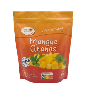Mélange mangue & ananas surgelés – Sachet 500g