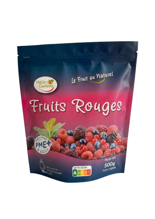 Cocktail de fruits rouges surgelés – Sachet 500g – Mélange 5 fruits