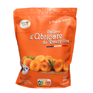 Abricots de Roussillon en oreillons - Sachet 400g