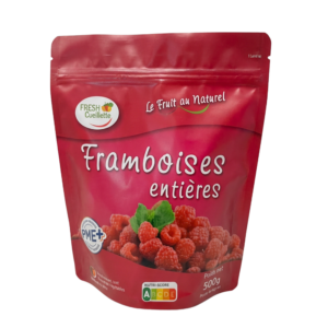 Framboises surgelées - Sachet 500g