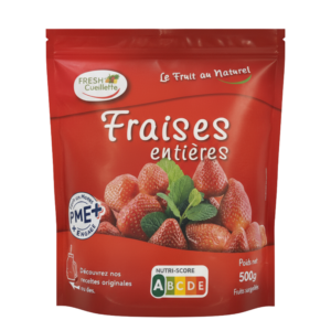 Fraises surgelées – Sachet 500g