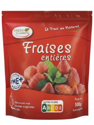 Fraises surgelées – Sachet 500g